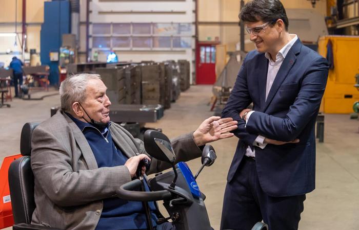 Besuch von Herrn Minister Franz Fayot